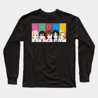 Ui's Supportive Melodies K-on! Sisterly Love Shirt Long Sleeve T-Shirt